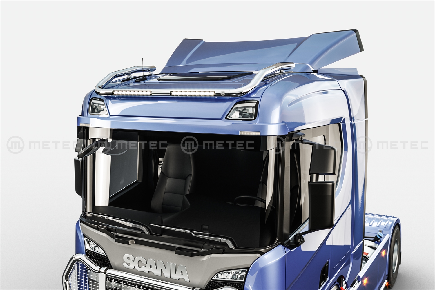 Tetőlámpa tartó integrált. Lazer Linear 18 LED