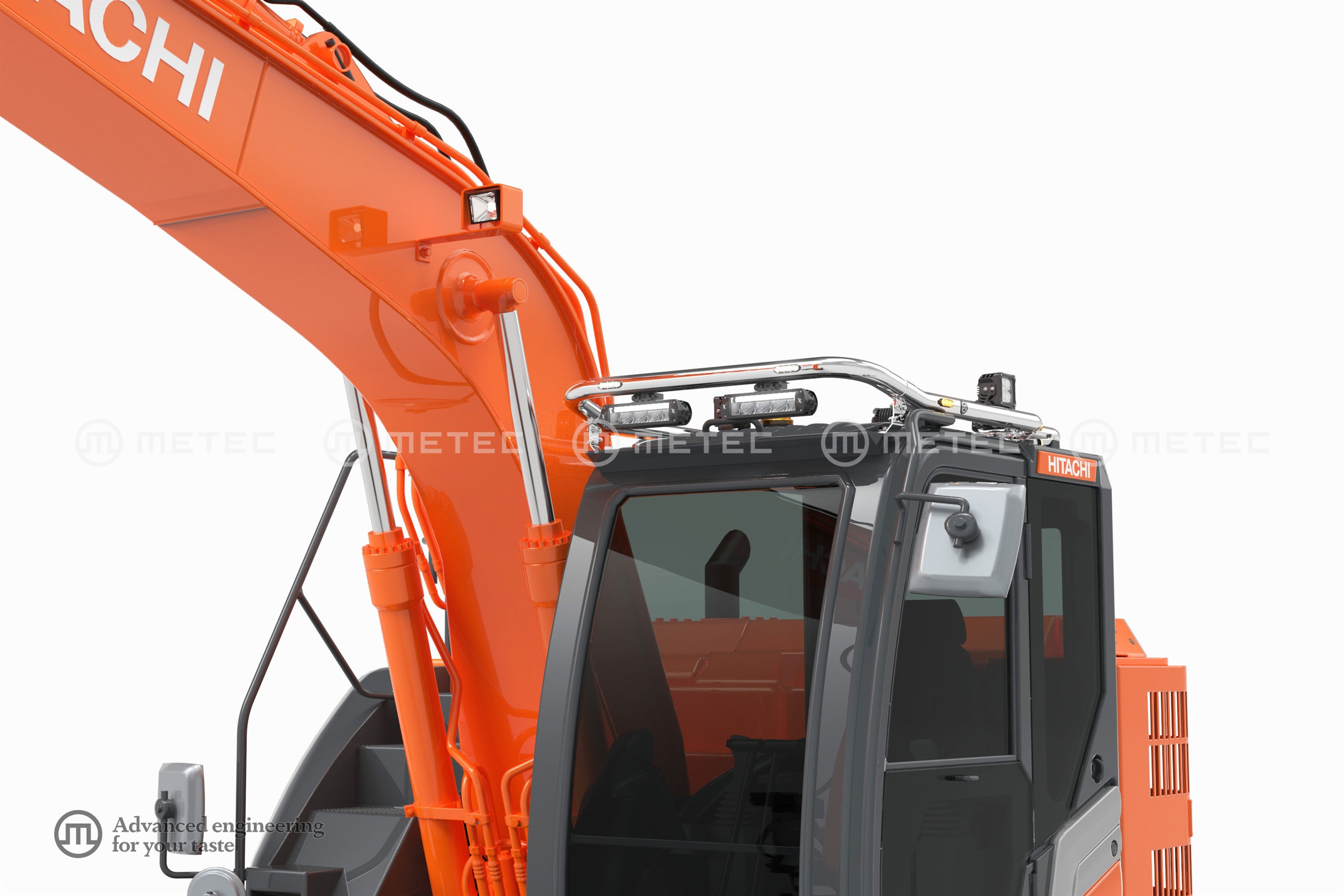 Tető lámpatartó LED-es