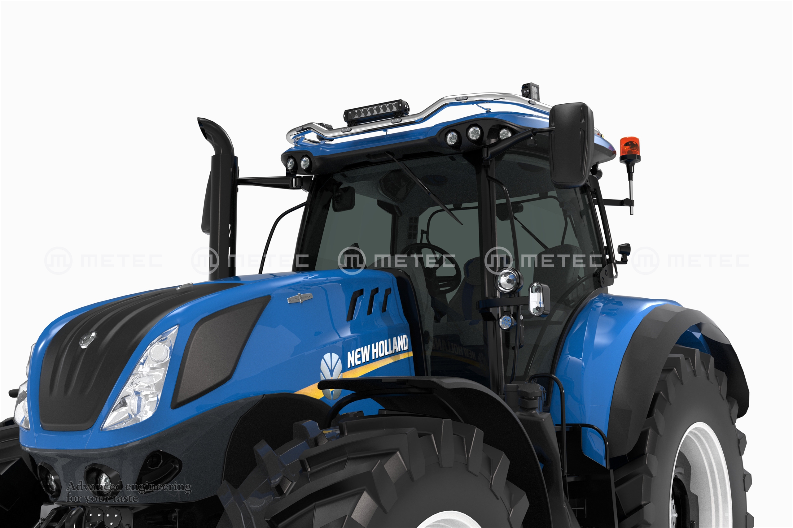 Tető lámpatartó LED-es