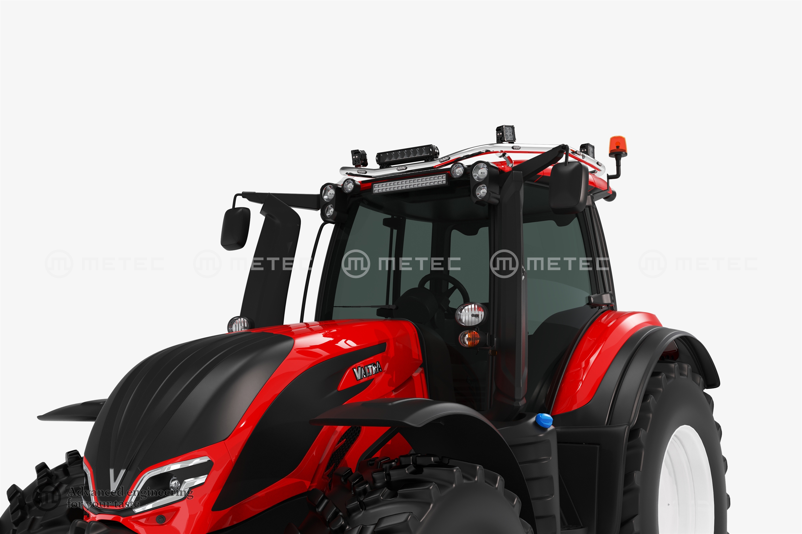 Tető lámpatartó LED-es