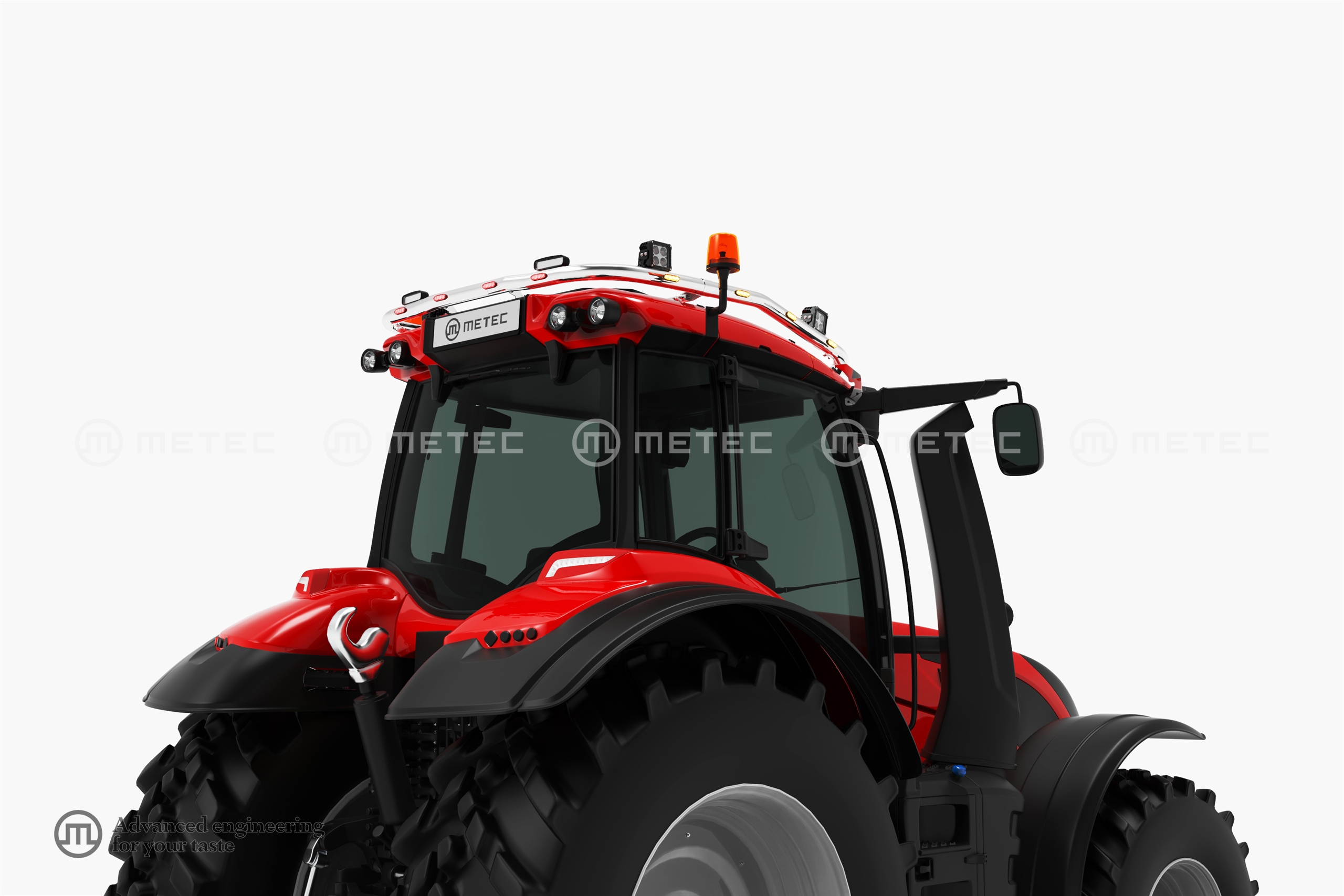 Tető lámpatartó LED-es