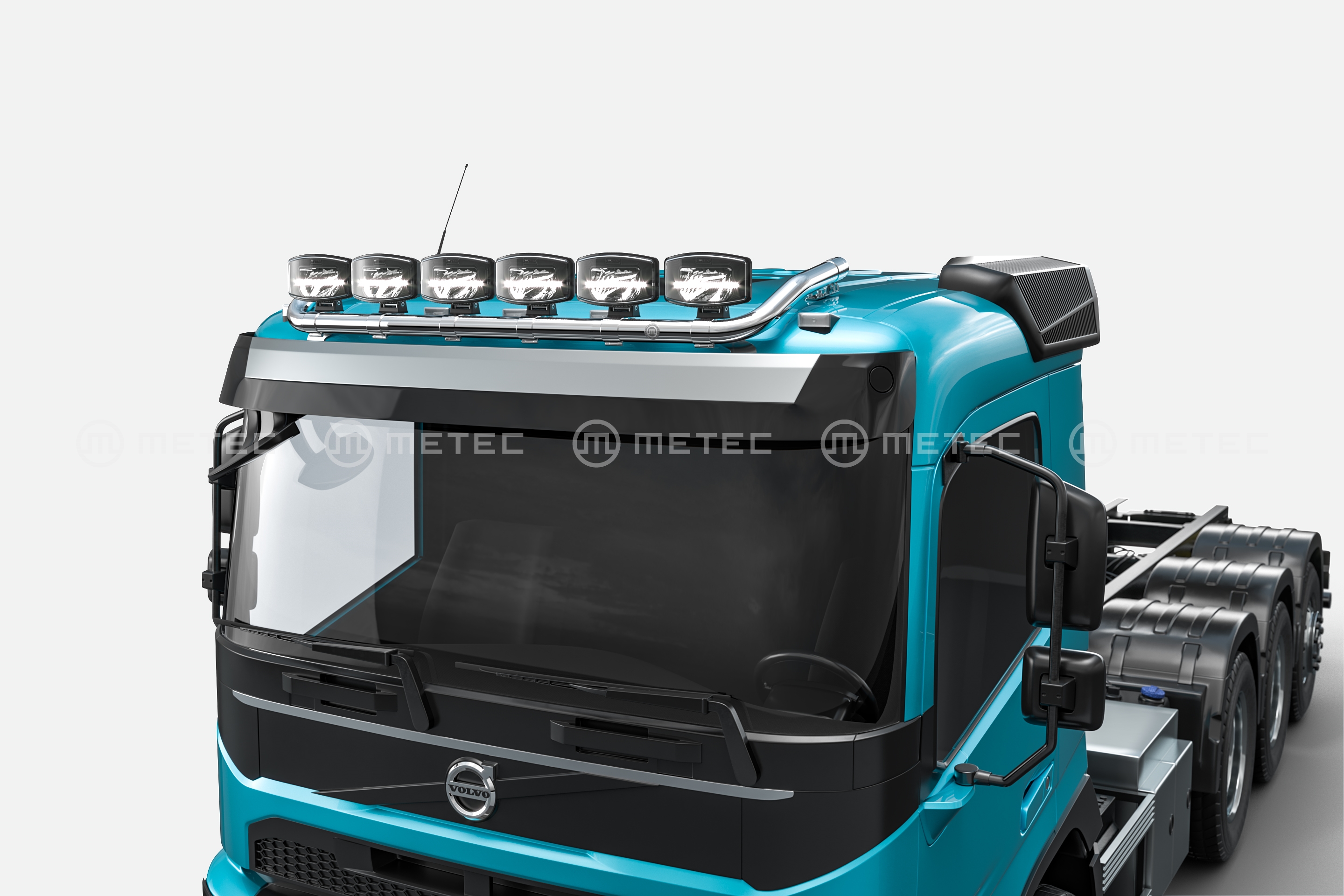 Tetőlámpa tartó kábelezés 6 lámpához 