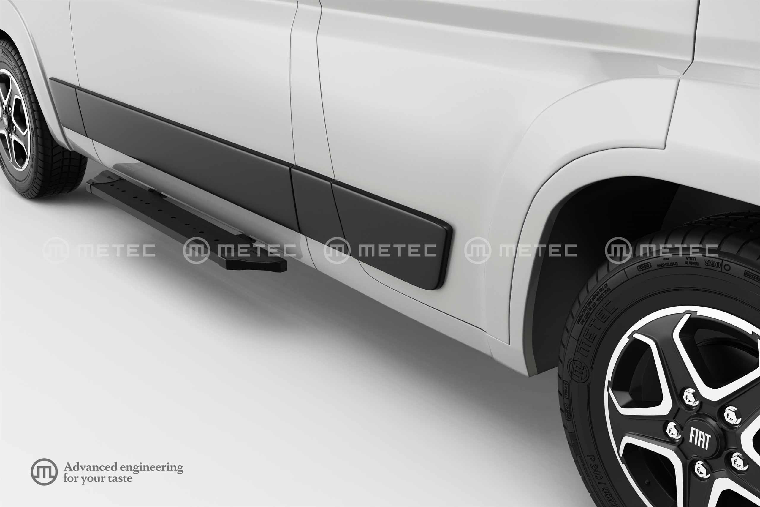  "PROBLACK" fellépő, oldalajtó