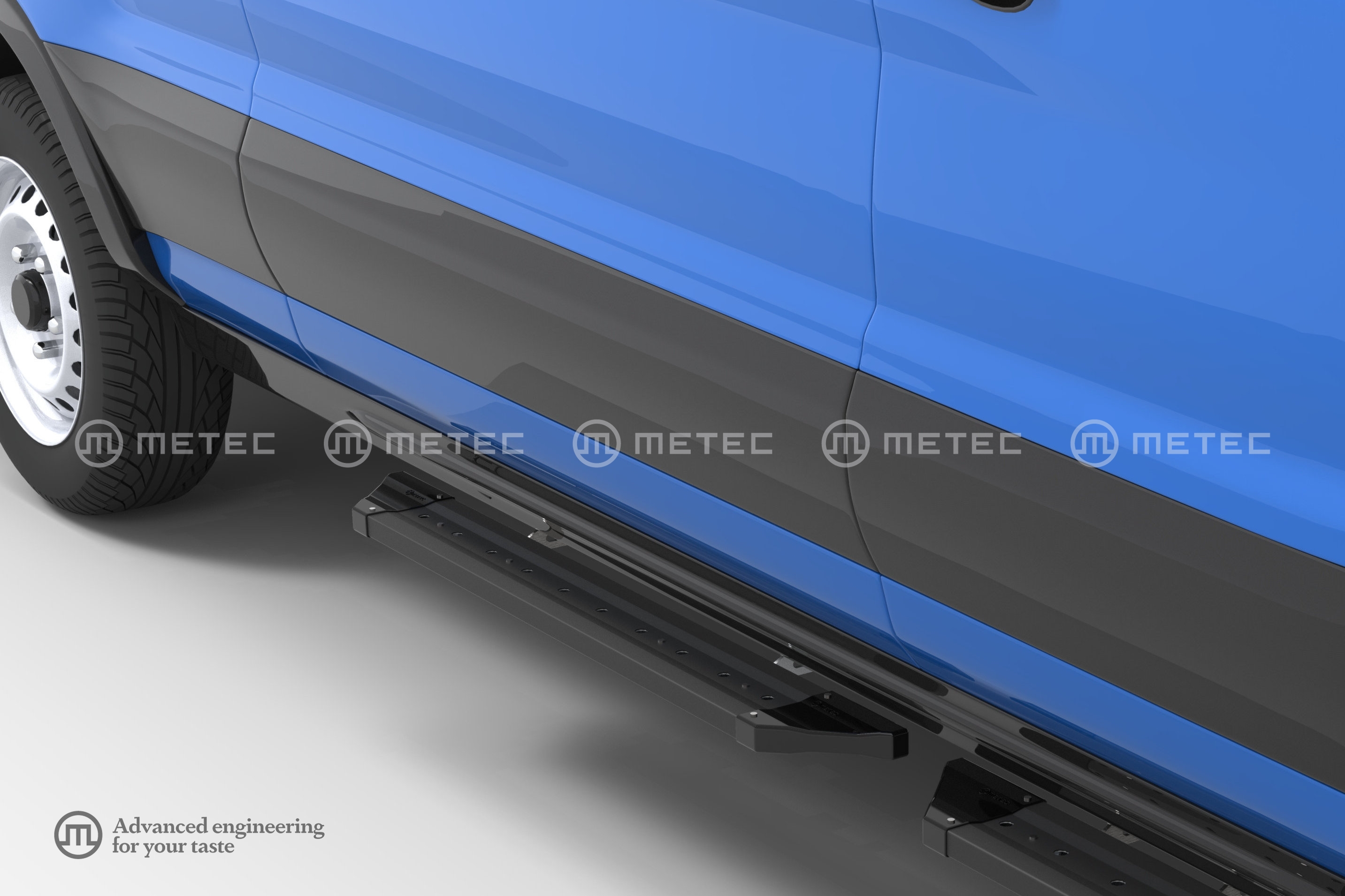  "PROBLACK" fellépő, oldalajtó