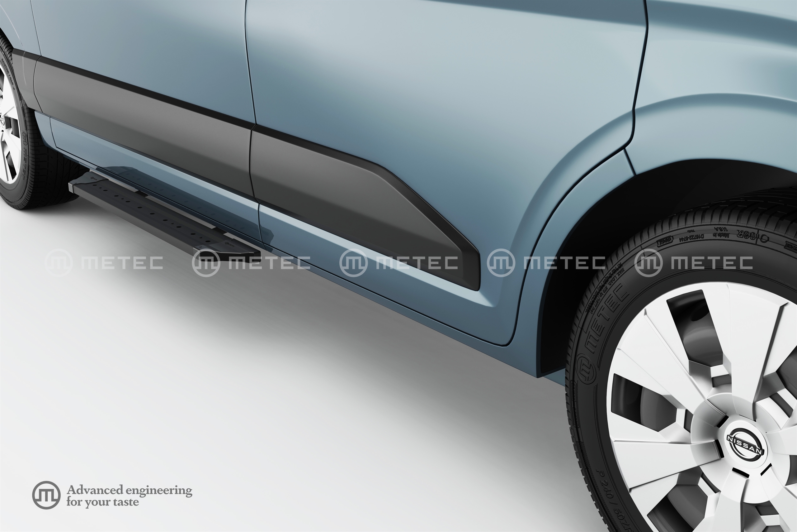  "PROBLACK" fellépő, oldalajtó