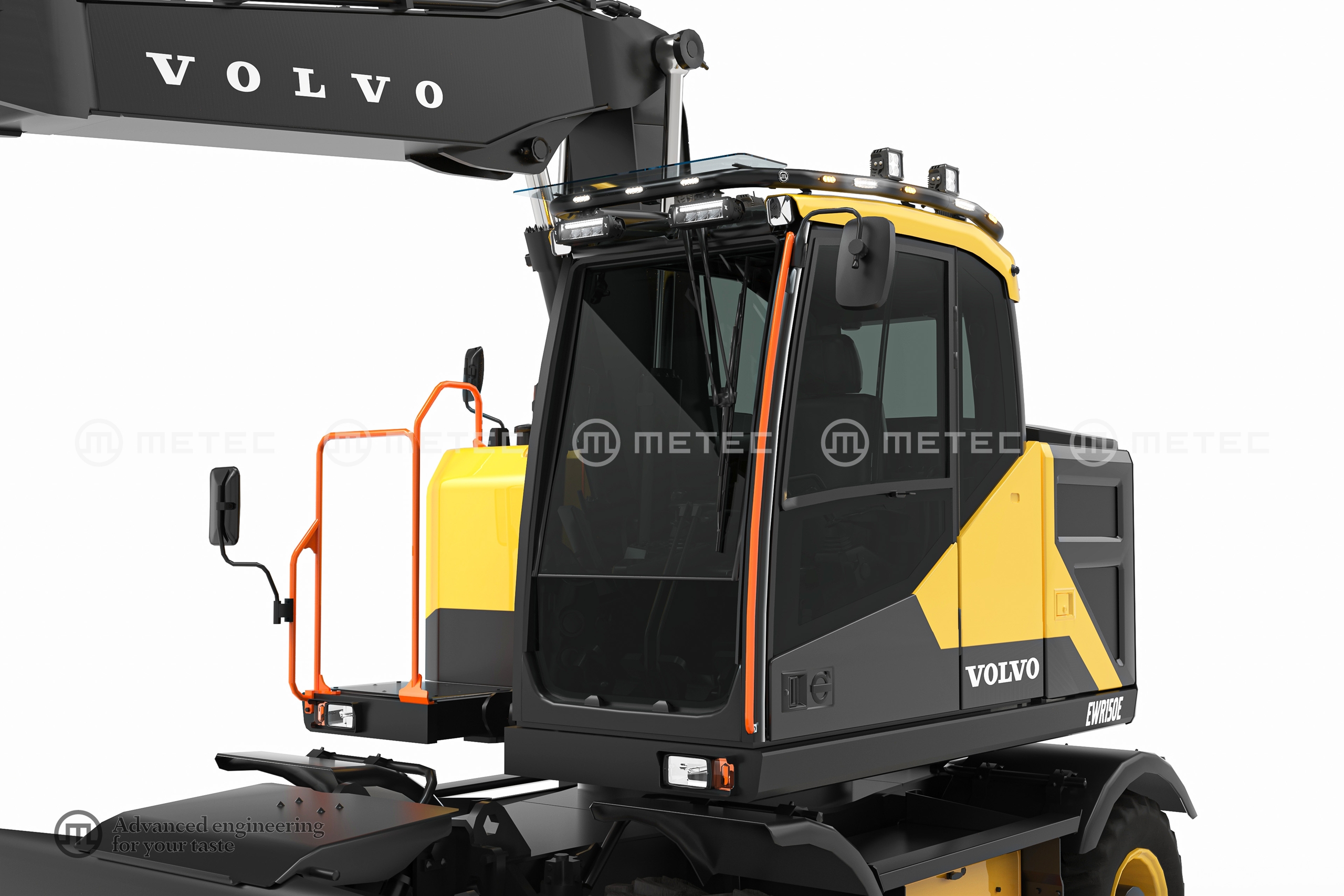 Tetőlámpatartó (körkörösen szerelt) LED-es FESTETT