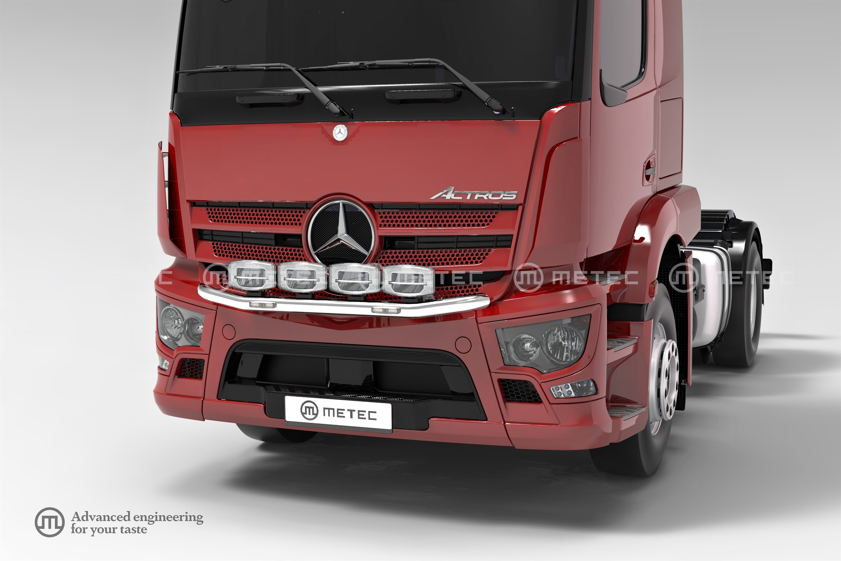 Első lámpatartó LED-es "CITY"