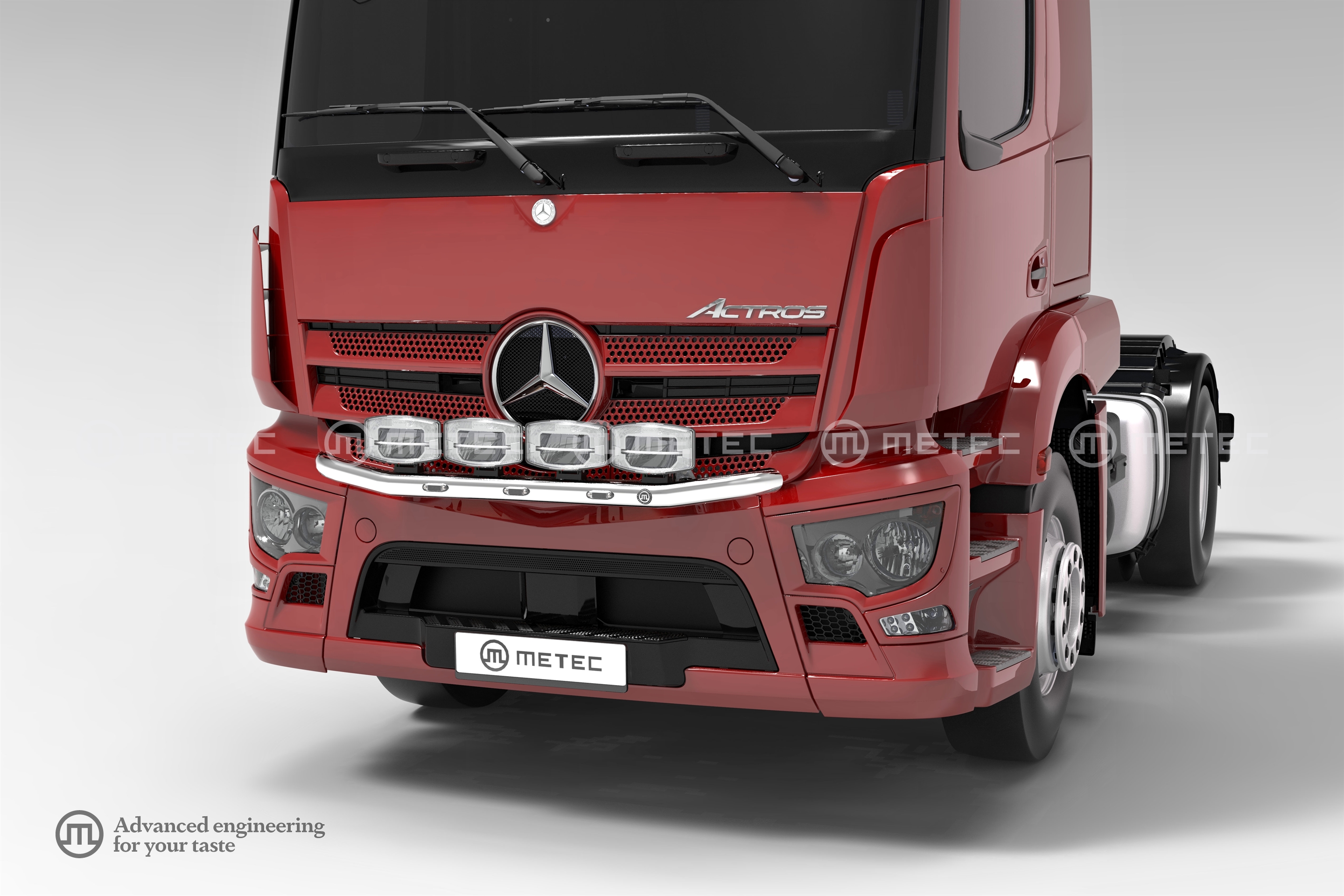 Első lámpatartó LED-es "CITY"