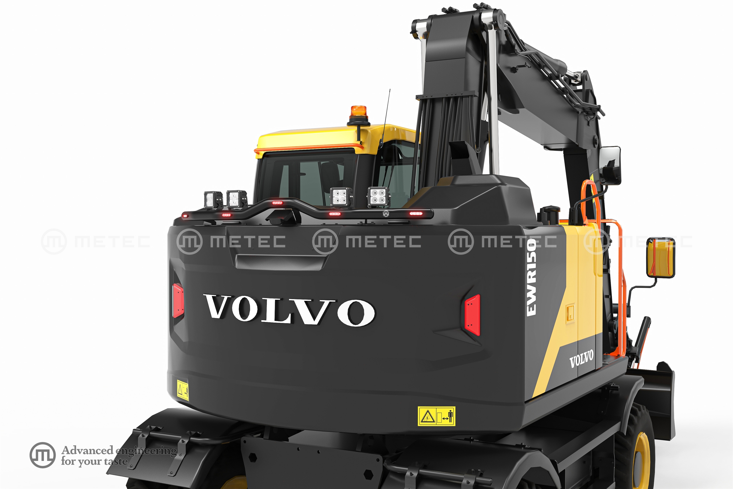 Ellensúlyra szerelt lámpatartó LED-es FESTETT