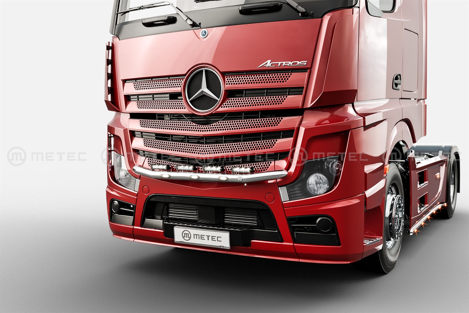 Lámpatartó előre, "City" LED-es