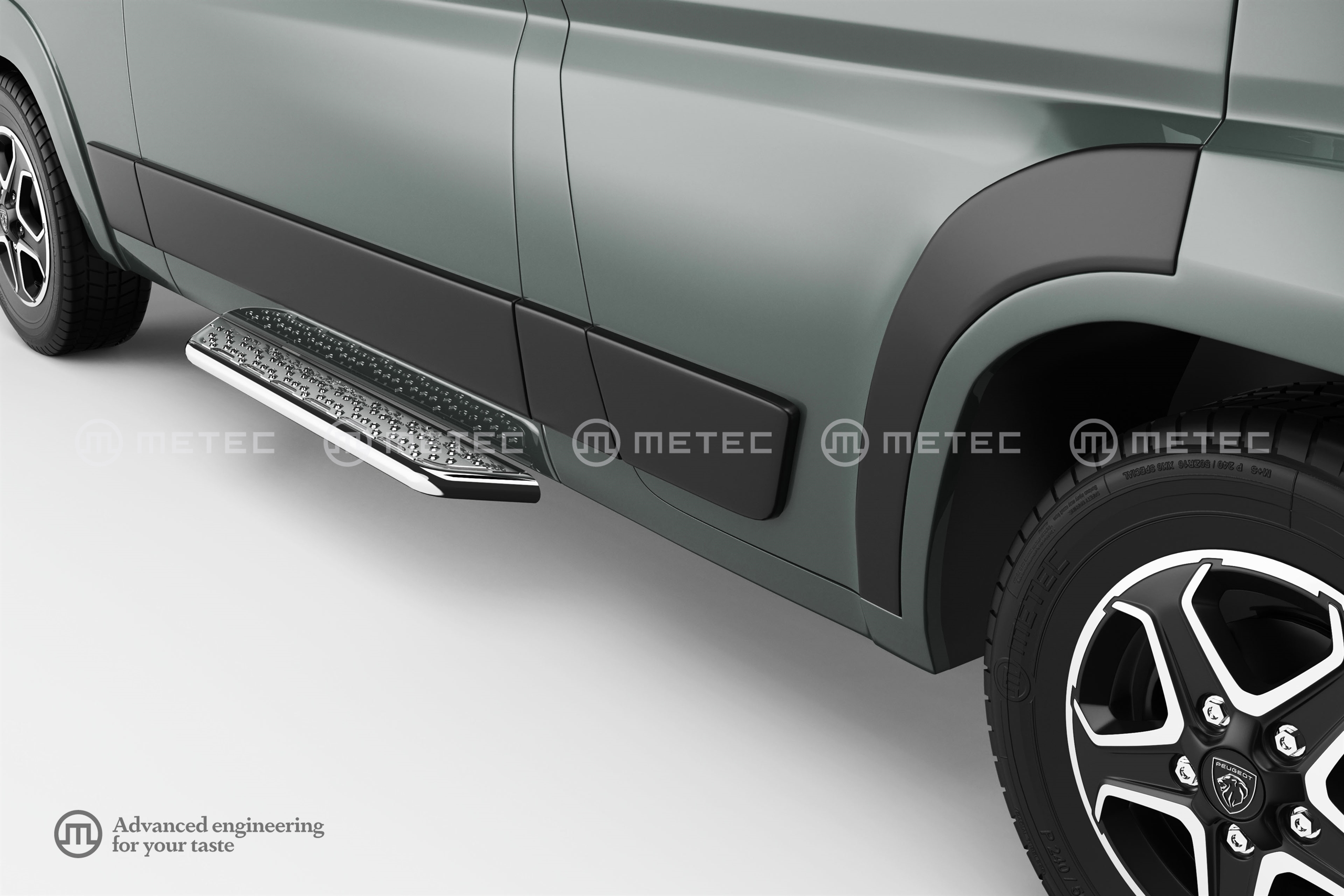  "VANTour" fellépő, oldalajtóhoz