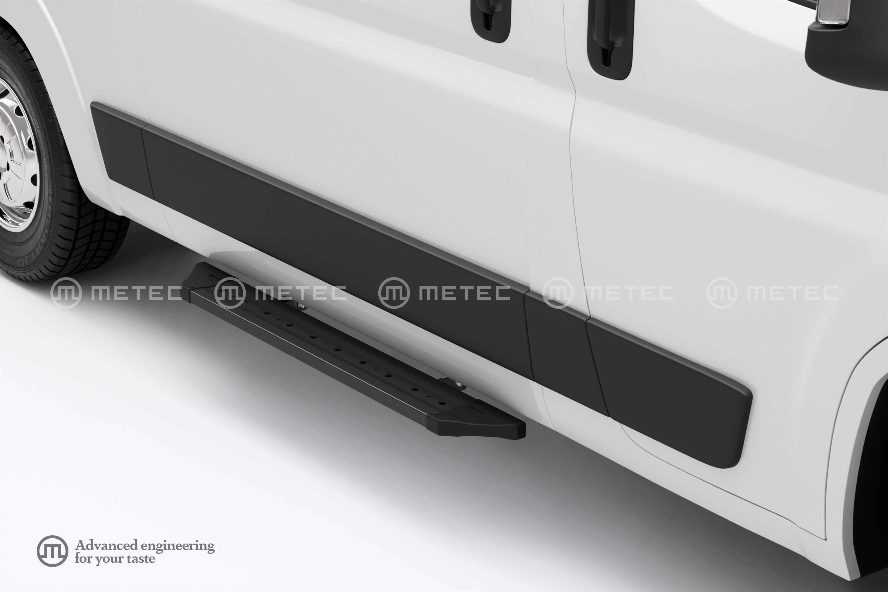  "PROBLACK" fellépő, oldalajtó