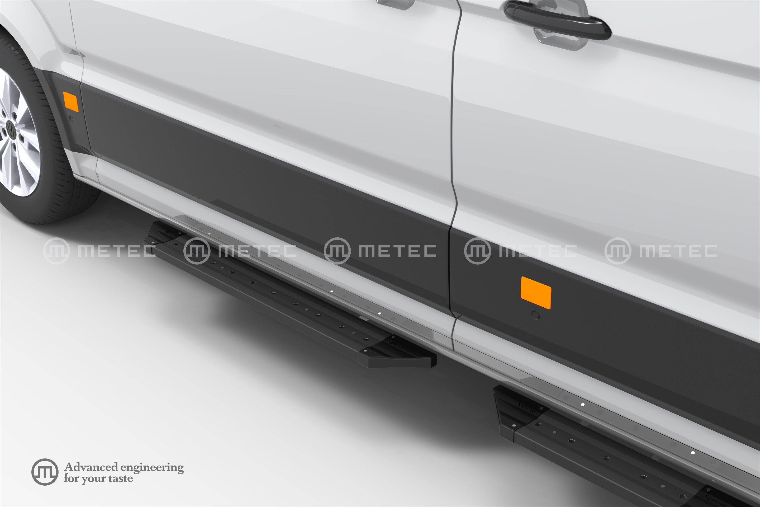  "PROBLACK" fellépő, oldalajtó