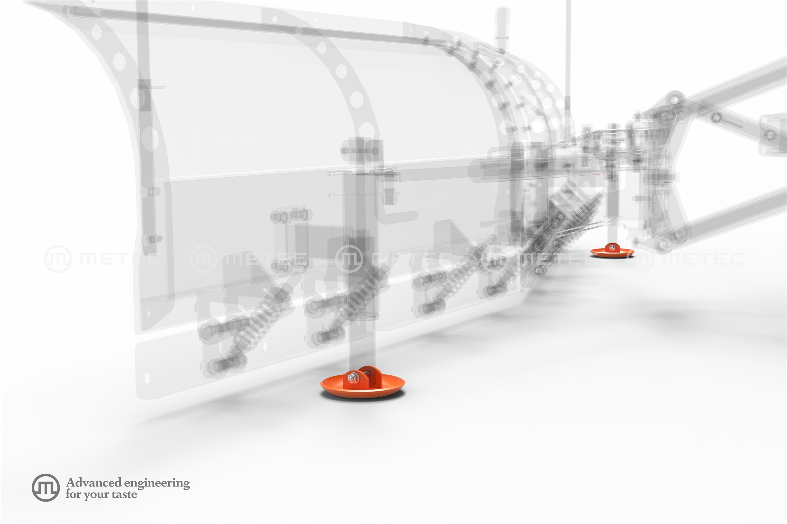  Kopólemezek a támasztékhoz.