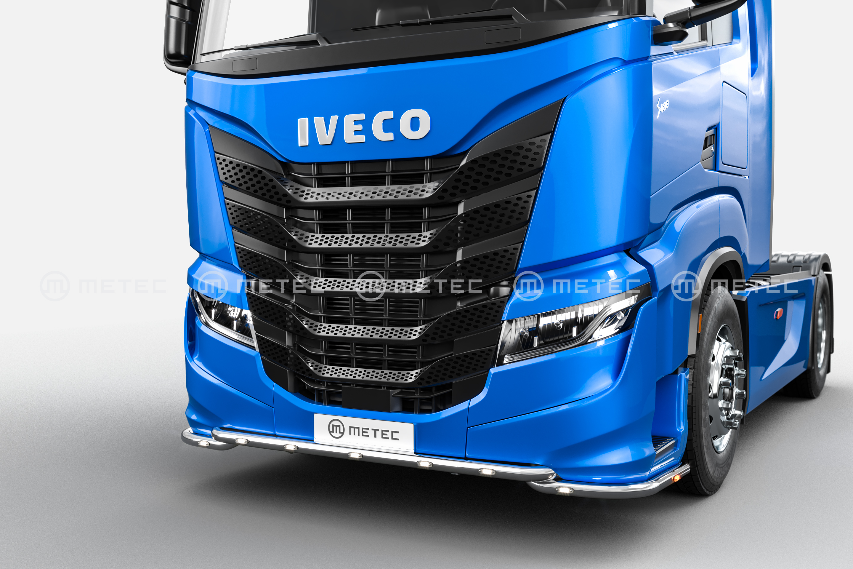 "K-LINER" Csőspoiler 7 fehér + 2 borostyánsárga LED