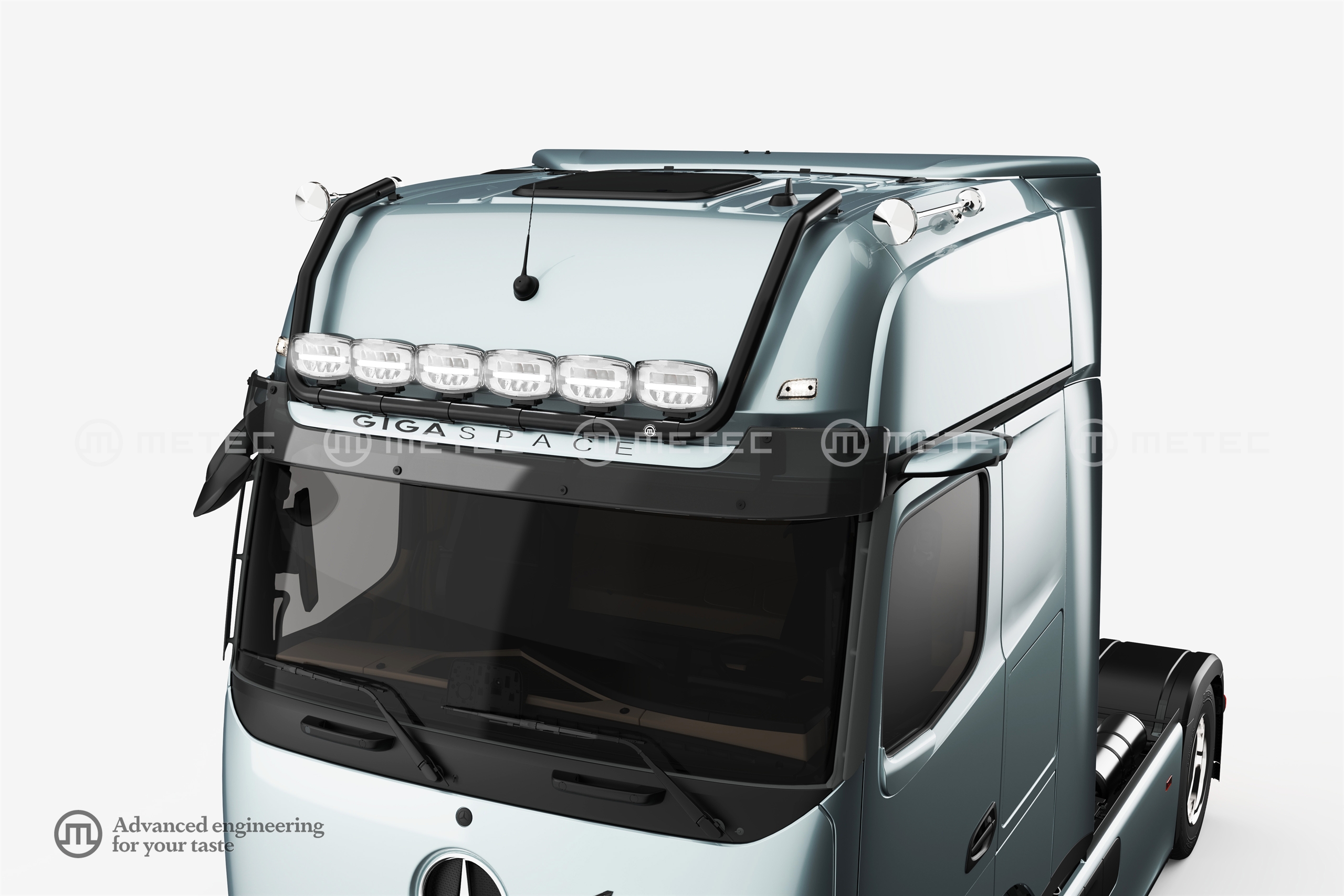 Tető lámpatartó "MAX" Festett